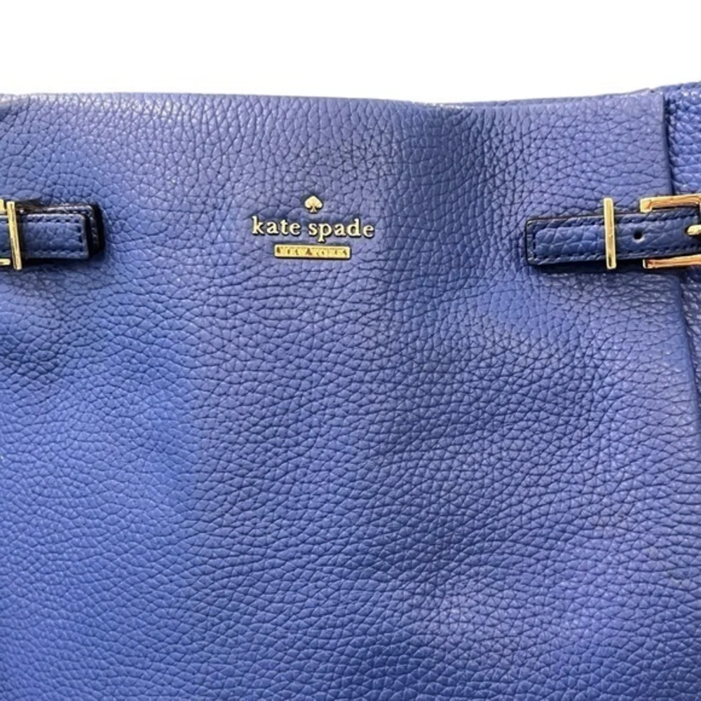 🎉SALE🎉 Kate Spade Holden Street Brandy‎ Blue Pebbled Leather Crossbody Bag